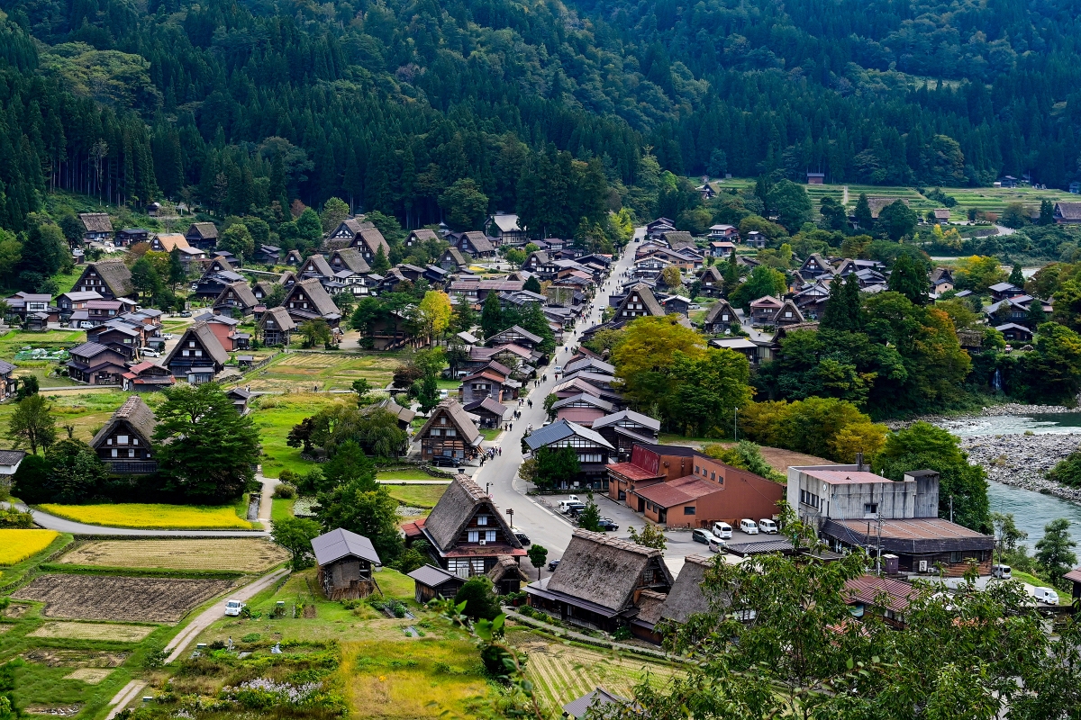 Một chút bình yên bên làng cổ Shirakawa-go ngày chớm thu