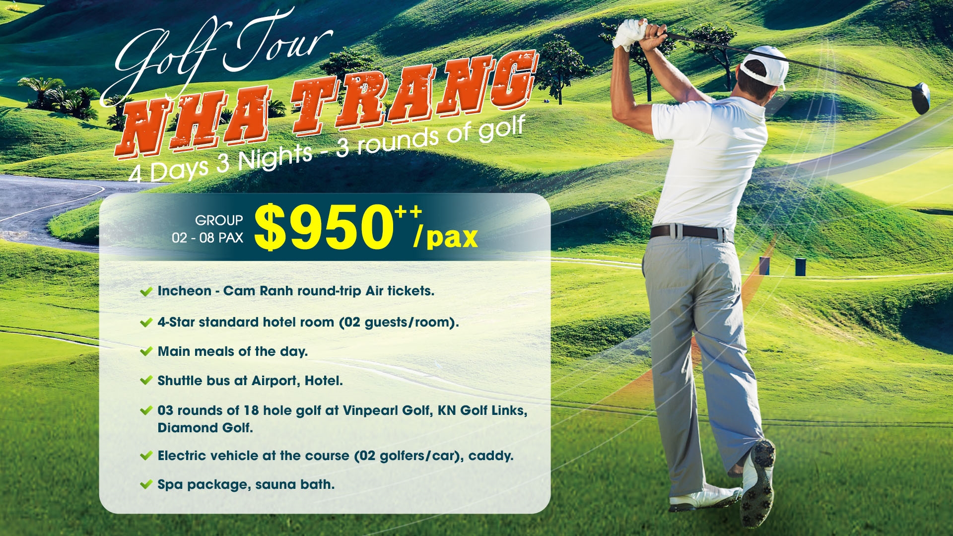 Nha Trang Golf Tour - Global Open Tour