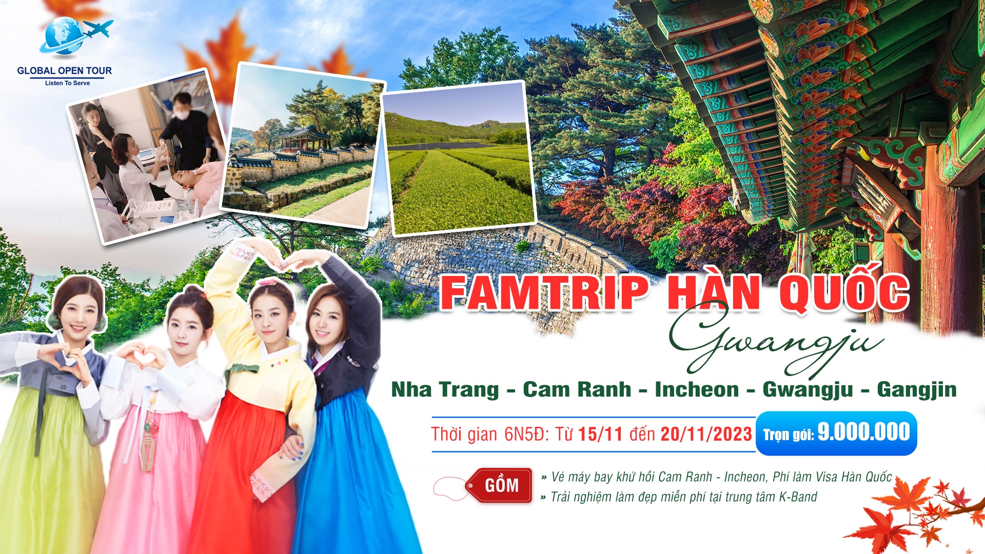 Du lịch Famtrip Nha Trang - Gwangju
