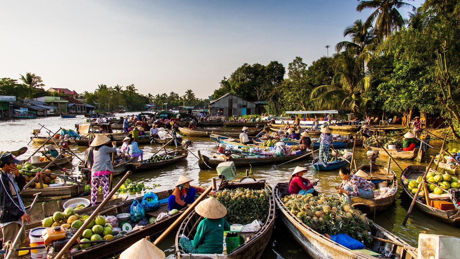 Mekong River Floating Market Tour