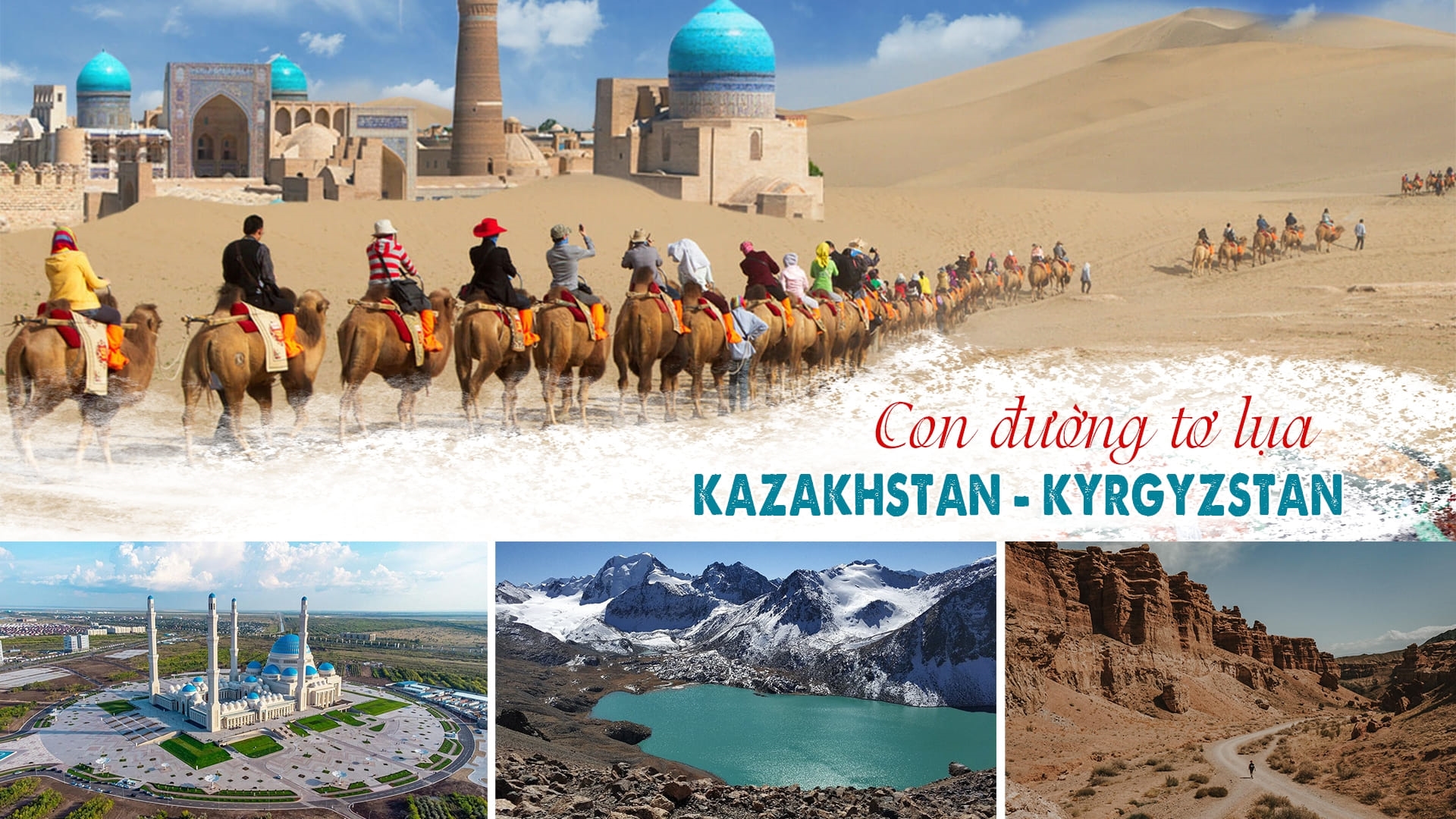 Tour Kazakhstan – Kyrgyzstan 9N8Đ