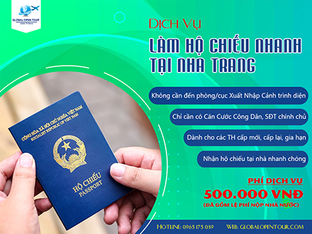 Dịch vụ làm hộ chiếu online