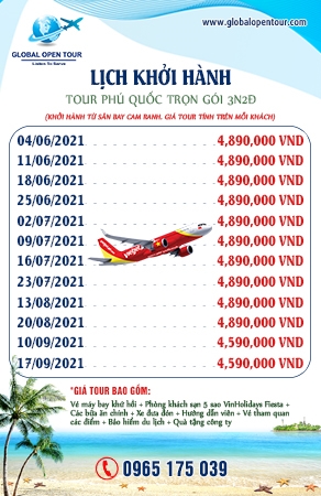 Tour Phú Quốc 3N2Đ siêu ưu đãi